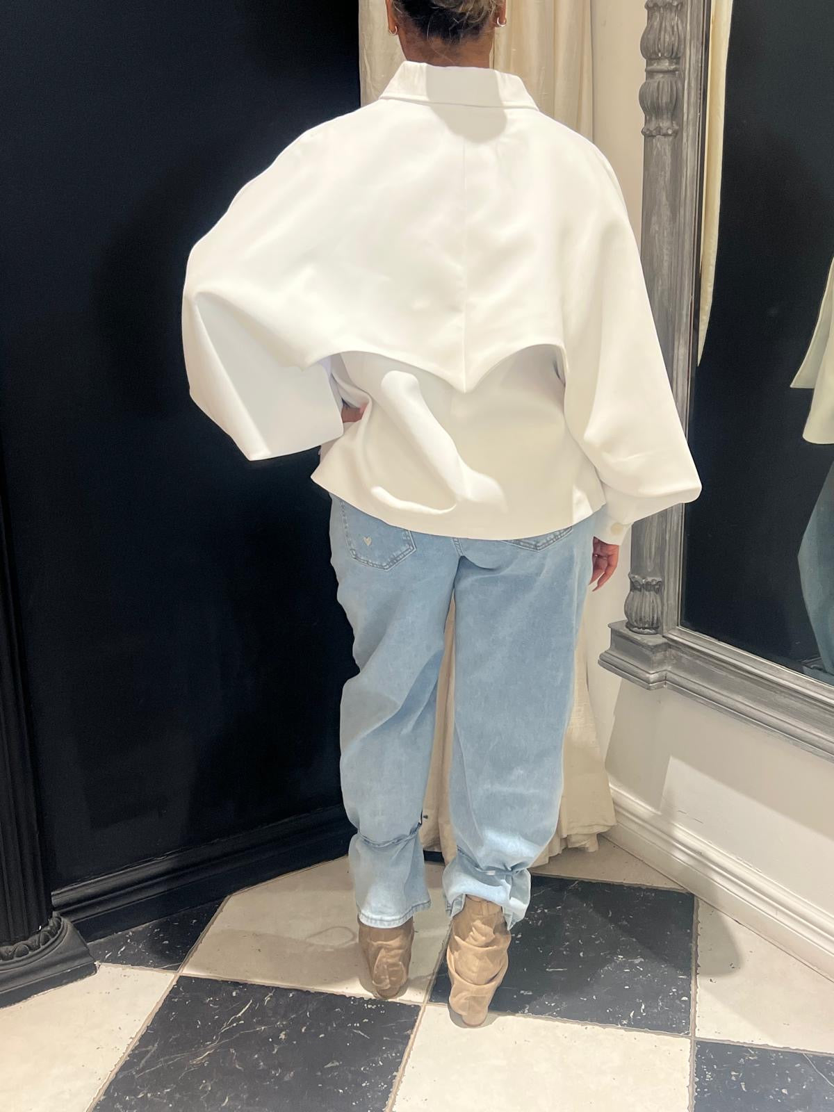Ambika Oversized Jacket Wit