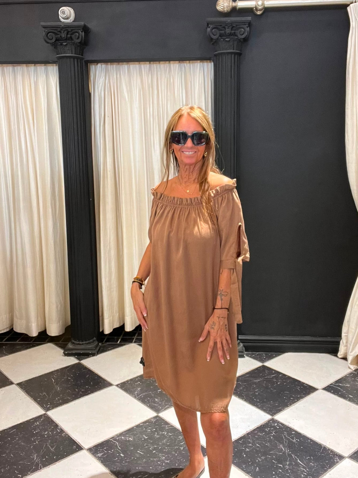Tuniek Jurk Camel